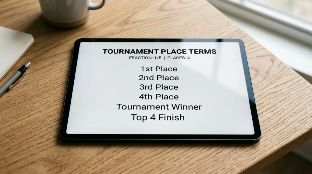 Tablet screen showing the each-way place terms for a Six Nations outright market with three places at one-third odds